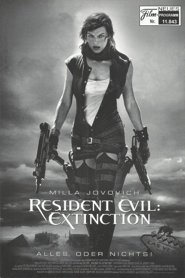 11843: Resident Evil : Evolution ( Russell Mulcahy ) Milla Jovovich, Oded Fehr, Ali Larter, Iain Glen, Ashanti, Mike Epps, Christopher Egan, Spencer Locke, Jason O´Mara, Matthew Marsed