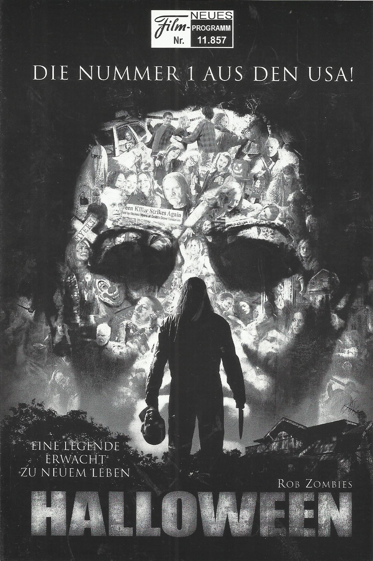 11857: Halloween ( Rob Zombie ) Malcolm McDowell, Brad Dourif, Daeg Faerch, Sheri Moon, Scout Taylor-Compton, Danielle Harris, Tyler Mane, William Forsythe, kristina Klebe, Udo Kier, Tom Towles, Danny Trejo, Clint Howard, Lew Temple, Ken Foree, Sybil Dann