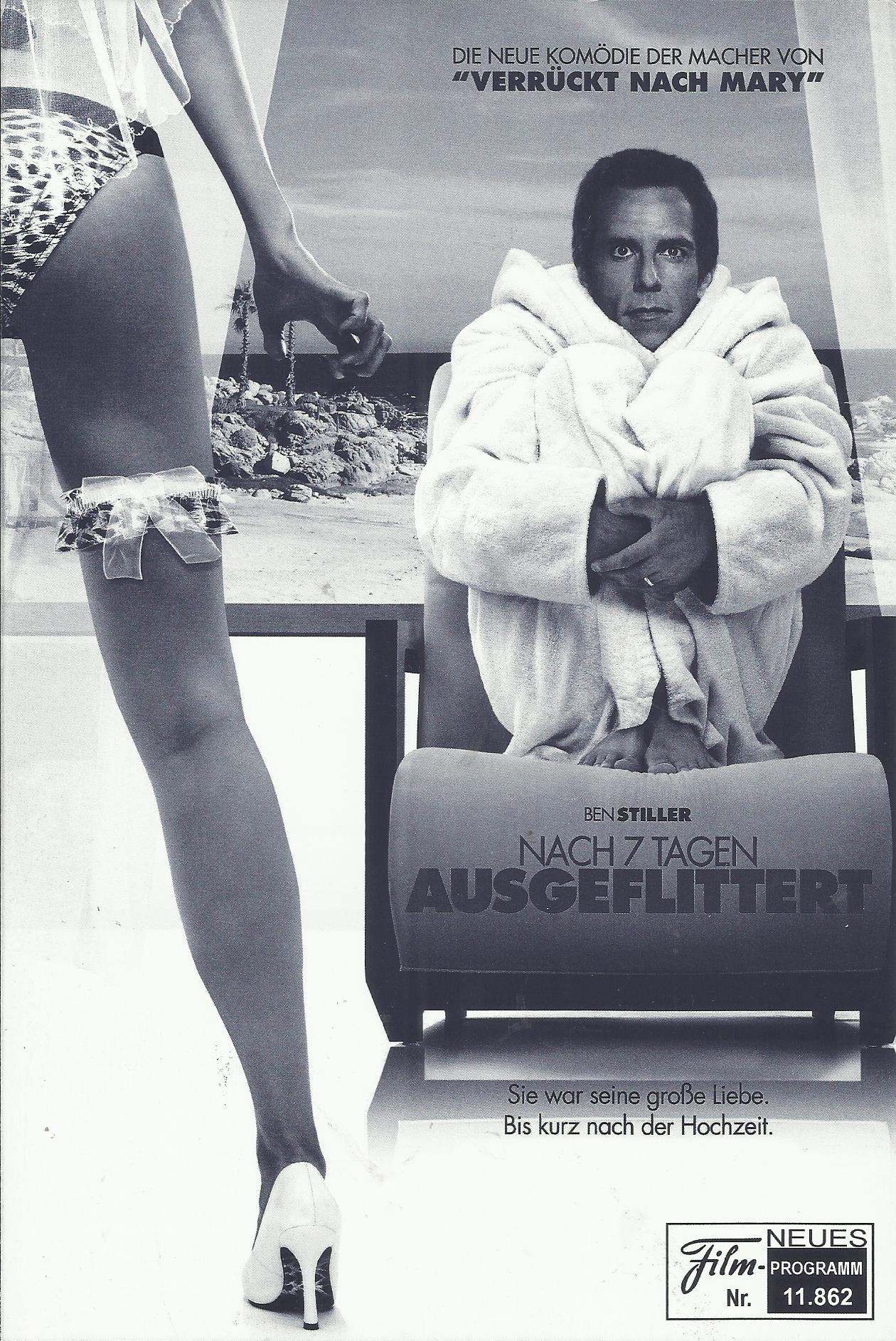 11862: Nach 7 Tagen - Ausgeflittert ( Peter Farrelly, Bobby Farrelly ) Ben Stiller, Michelle Monaghan, Malin Akerman,Jerry Stiller, Rob Corrdry, Carlos Mencia, Scott Wilson, Danny McBride, Stephanie Courtney, Ali Hillis, Kathy Lamkin, Joel Bryant, Rob Cor