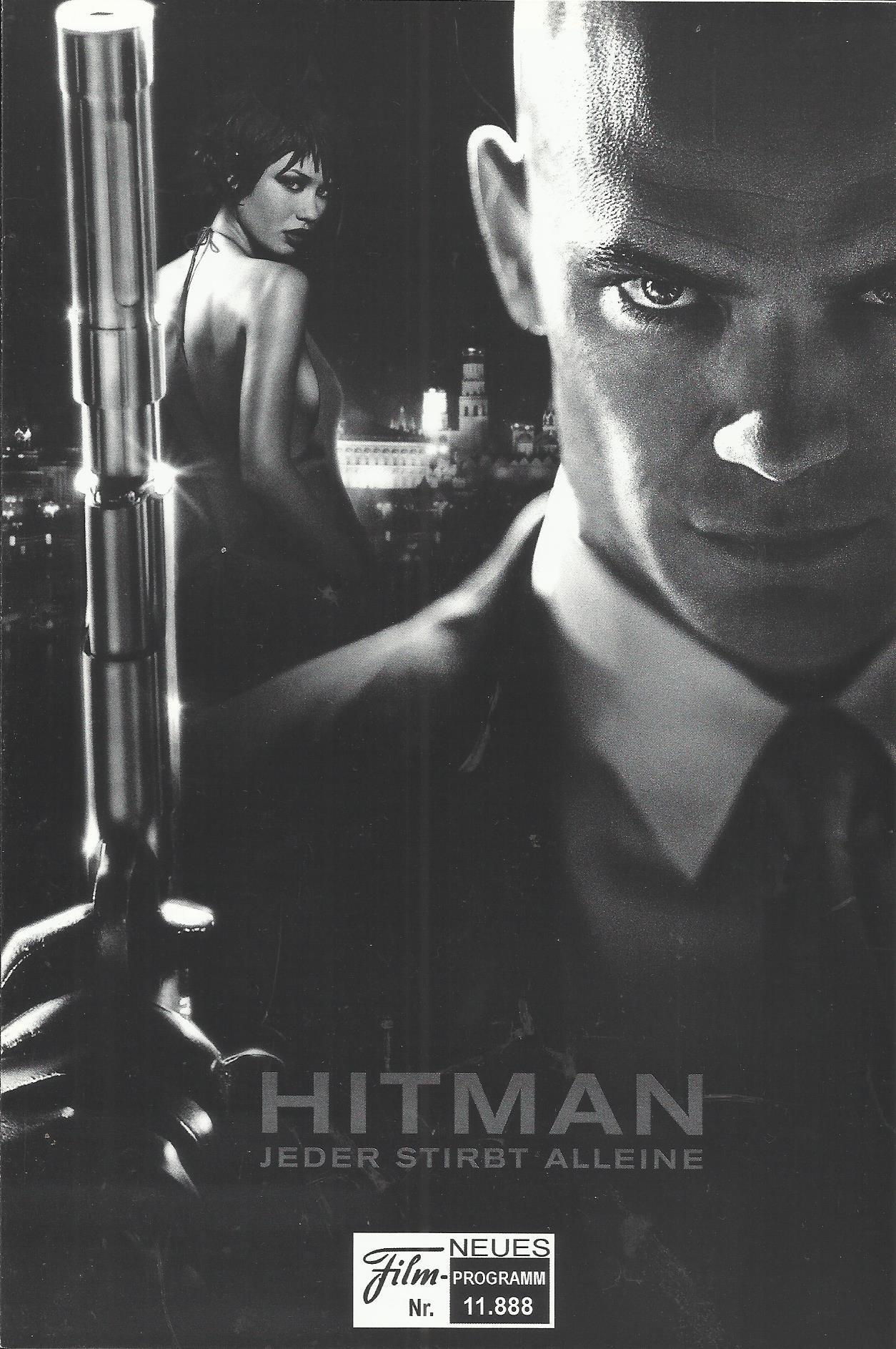 11888: HITMAN - Jeder stirbt alleine ( Xavier Gens ) Timothy Olyphant, Dougray Scott, Olga Kurylenko, Robert Knepper, Ulrich Thomsen, Henry Ian Cusick, Michael Offei, Christian Erickson, Eriq Ebouaney, Joe Sherid, James Faulkner