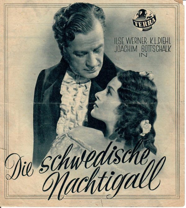 Die schwedische Nachtigall ( Peter Paul Brauer ) Ilse Werner, Karl Ludwig Diehl, Joachim Gottschalk, Aribert Wäscher, Hans Leibelt,