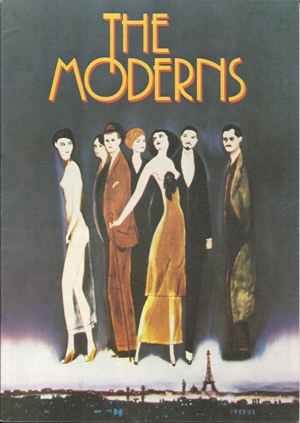 207: The Moderns ( Alan Rudolph ) Keith Carradine, Linda Fiorentino, Genevieve Bujold, Geraldine Chaplin, Wallace Shawn, John Lone, Kevin O´Connor, Elsa Raven, Ali Giron, Charlelie Couture, Michael Rudder, Paul Buissoneau, Lenie Scofie, Reynald Bouchard,