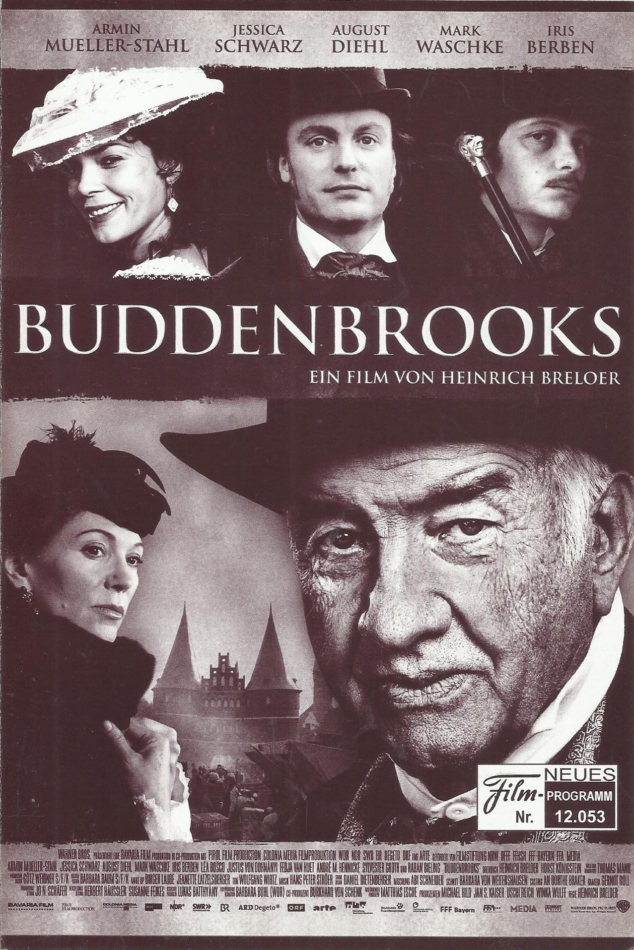 12053: Buddenbrooks ( Heinrich Breloer ) Armin Mueller-Stahl, Jessica Schwarz, August Diehl, Mark Waschke, Iris Berben, Lea Bosco, Raban Bieling, Justus von Dohnanyi, Alexander Fehling, Fedja von Huet, Maja Schöne, Nina Proll, Martin Feifel, Sunnyi Melles