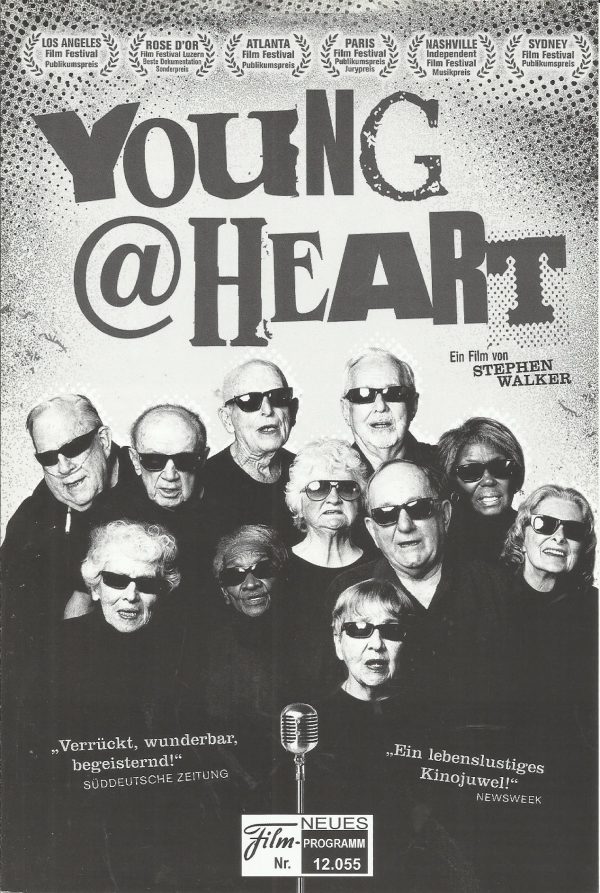 12055: Young @ Heart ( Stephen Walker ) Jim Armenti, William E. Arnold Jr., Joe Benoit, Helen Boston, Louise Canady, Elaine Filgman, Jean Florio, Len Fontaine, Stan Goldman, Eileen Hall, Jeanne Hatch, Christopher Haynes, Frederick Alexander Johnson, Donal