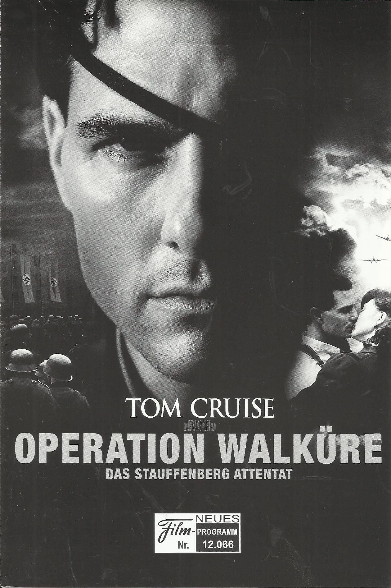 12066: Operation Walküre - Das Stauffenberg Attentat ( Bryan Singer ) Tom Cruise, Kenneth Branagh, Bill Nighy, Tom Wilkinson, Carice van Houten, Thomas Kretschmann, Terence Stamp, Eddie Izzard, Kevin R. McNally, Christian Berkel, Jamie Parker, David Bambe