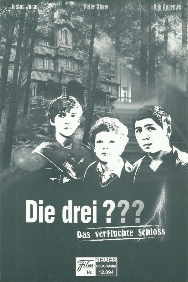12094: Die drei ??? - Das verfluchte Schloss ( Florian Baxmeyer ) Chancellor Miller, Nick Price, Cameron Monaghan, James Faulkner, Annette Kemp, Jonathan Pienaar, Axel Milberg, Julia Bremermann