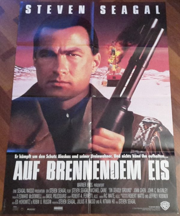 Auf brennendem Eis ( Seagal / Nasso ) Steven Seagal, Michael Caine, Joan Chen ( A 1 )