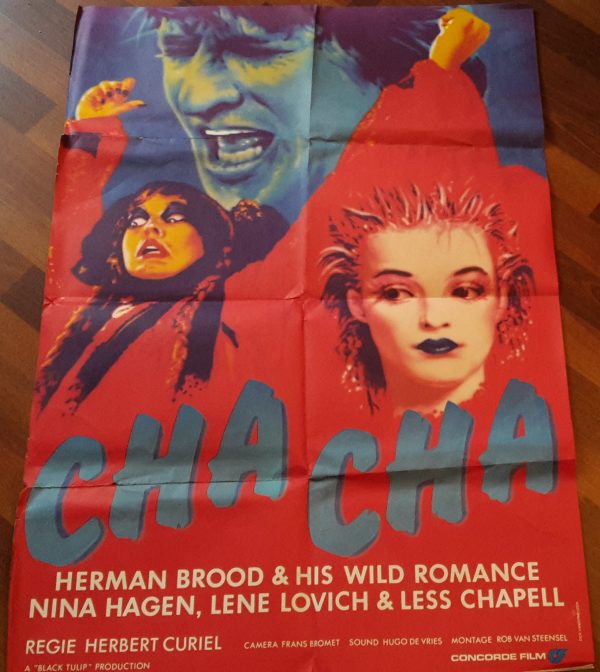 Cha Cha ( Herbert Curiel ) Nina Hagen, Herman Brood & His Wild Romance, Lene Lovich & Less Chapell ( Größer als A 1 )