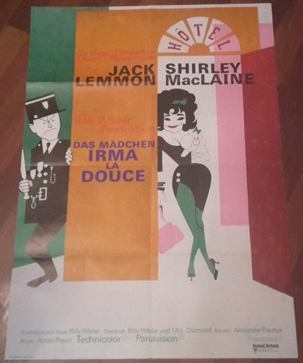 Das Mädchen Irma La Douce ( Billy Wilder ) Shirley MacLaine, Jack Lemmon ( A 1 )
