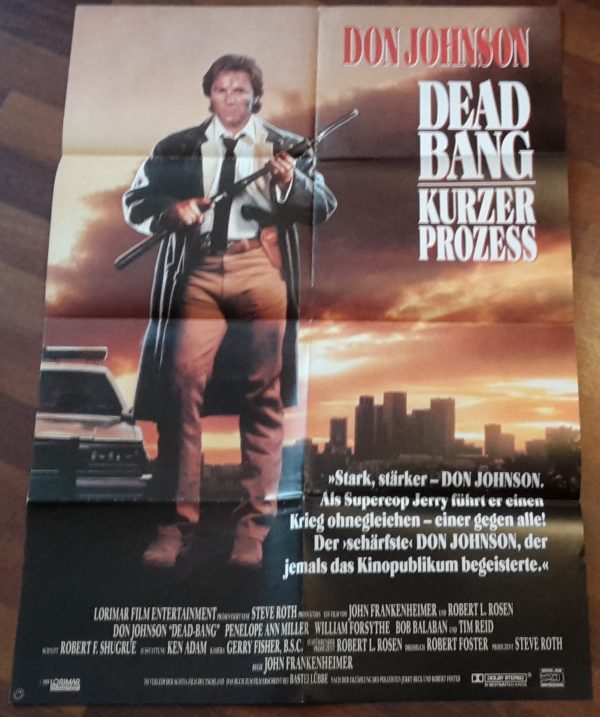 Dead Bang ( Kurzer Prozess ) ( John Frankenheimer ) Don Johnson, Penelope Ann Miller, William Forsythe ( A 1 )