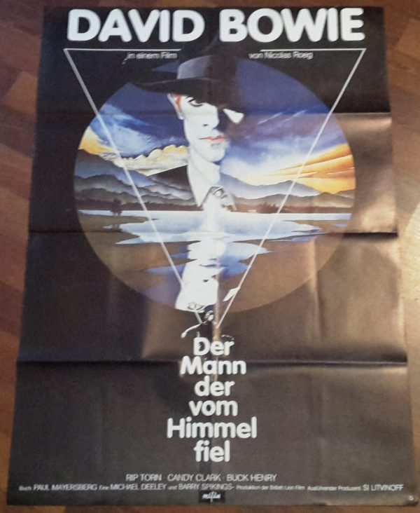 Der Mann der vom Himmel fiel ( Nicolas Roeg ) David Bowie, Rip Torn, Candy Clark ( A 1 )