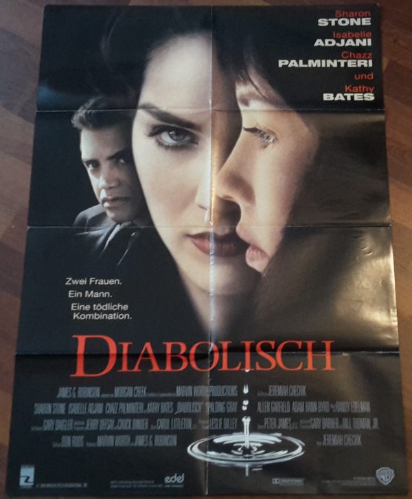 Diabolisch ( Jeremiah Chechik ) Sharon Stone, Isabelle Adjani, Chazz Palminteri, Kathy Bates ( A 1 )
