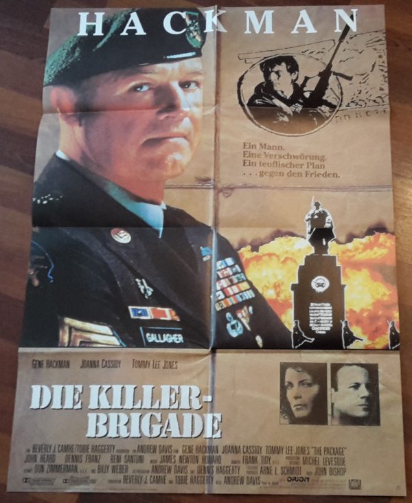 Die Killer Brigade ( Andrew Davis ) Gene Hackman, Joanna Cassidy, Tommy Lee Jones, John Heard, Dennis Franz, Reni Santoni ( A 1 )