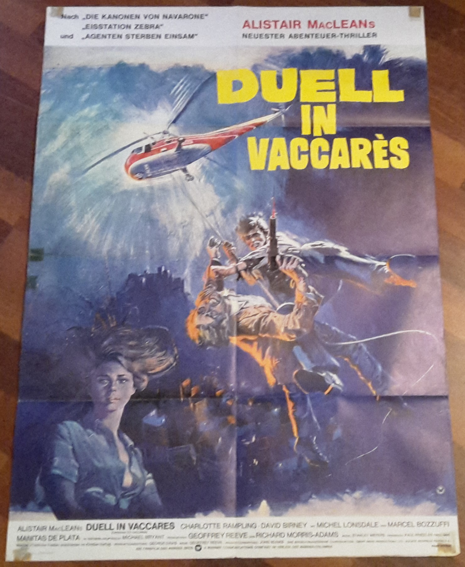 Duell in Vaccares ( Alistar MacLean ) Charlotte Rampling, David Birney, Michel Lonsdale, Geoffrey Reeve ( A 1 )