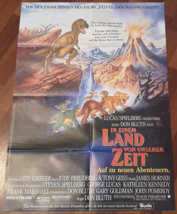 In einem Land vor unserer Zeit ( Steven Spielberg & George Lucas ) ( Saurier ) ( A 1 )