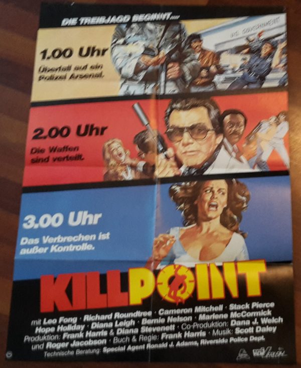 Killpoint ( Frank Harris ) Leo Fong, Richard Roundtree, Cameron Mitchell, Stack Pierce ( A 1 )