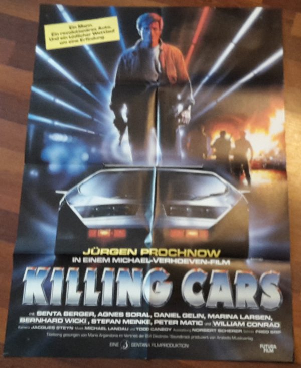 Killing Cars ( Michael Verhoeven ) Jürgen Prochnow, Senta Berger, Agnes Soral, Daniel Gelin, Bernhard Wicki, Peter Matic, William Conrad, Michael Landau, Todd Canedy ( A 1 )