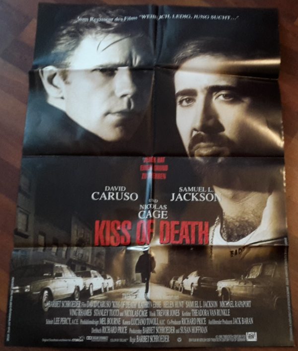 Kiss of Death ( Barbet Schroeder ) David Caruso, Nicolas Cage, Samuel L. Jackson ( A 1 )