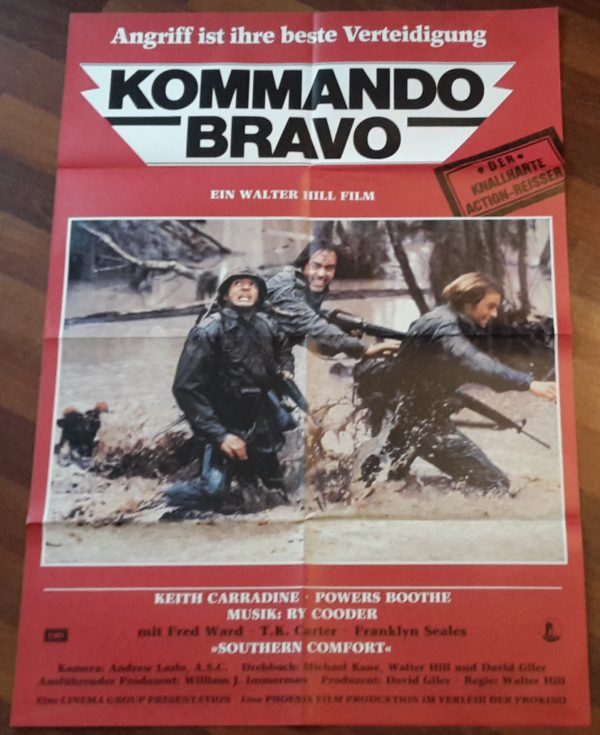 Kommando Bravo ( Walter Hill ) Keith Carradine, Powers Boothe, Fred Ward, T. K. Carter ( A 1 )