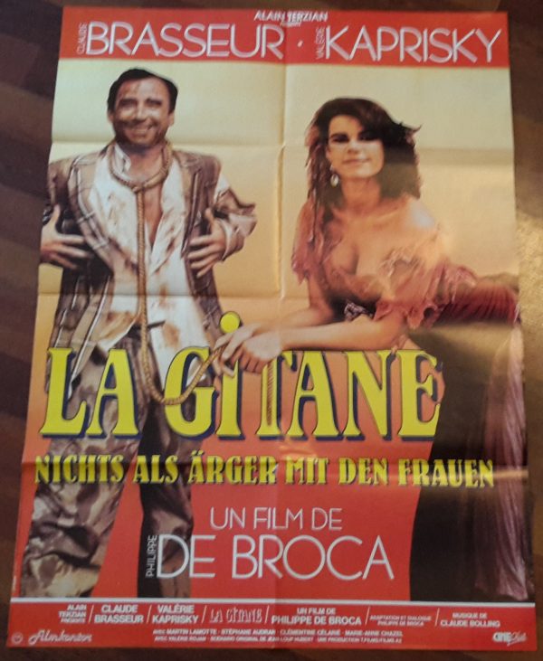 La Gitane ( Nichts als Ärger mit den Frauen ) ( Philippe de Broca ) Claude Brasseur, Valerie Kaprisky ( A 1 )