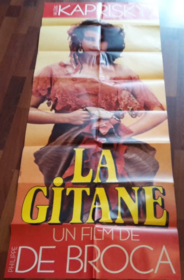 La Gitane ( Nichts als Ärger mit den Frauen ) ( Philippe de Broca ) Claude Brasseur, Valerie Kaprisky ( Hochvormat A O )
