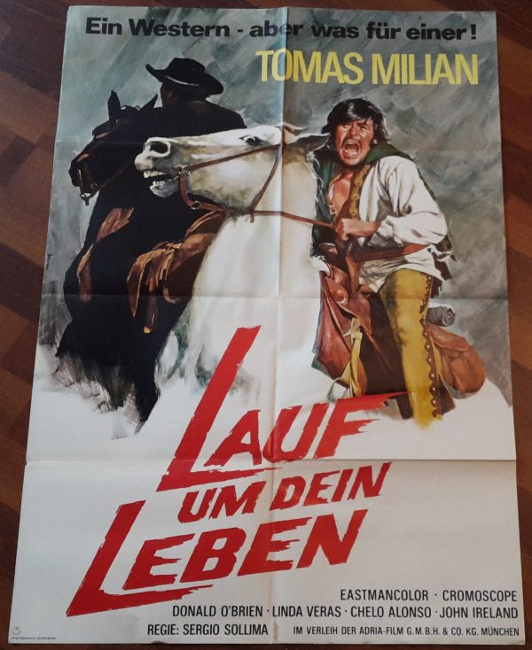 Lauf um Dein Leben ( Sergio Sollima ) Tomas Milian, John Ireland, Donald O´Brien, Linda Veras ( A 1 )