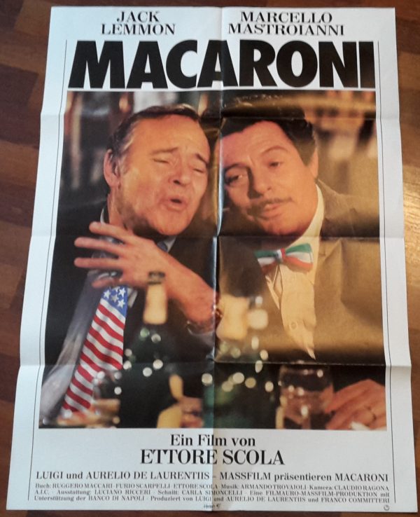 Macaroni ( Ettore Scola ) Jack Lemmon, Marcello Mastroianni ( A 1 )