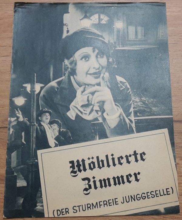 1133: Möblierte Zimmer ( Der Sturmfreie Junggeselle ) ( Fred Sauer ) Hans Albers, Margot Landa, Paul Hörbiger, Fritz Schulz, Yvette Darnys, Ludwig Stössel, Hertha v. Walther, Emil Rameau, Karl Falkenberg,