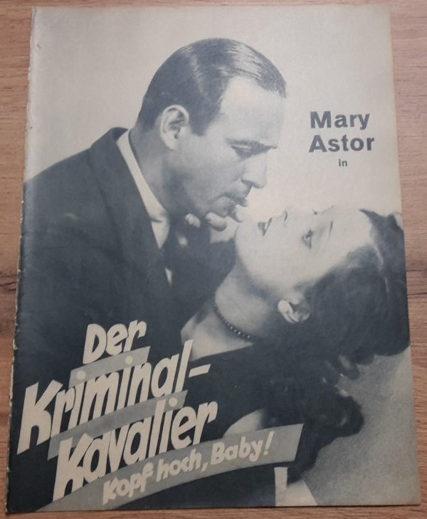 1210: Der Kriminal Kavalier - Kopf hoch, Baby ! ( Irving Cummings ) Mary Astor, Robert Elliot, Ben Bard,