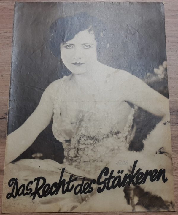 1298: Das Recht des Stärkeren ( La Possession ) ( Henri Bataille ) Francesca Bertini, Andre Nox, Gil Roland, Pierre de Guingand, Jane Aubert,