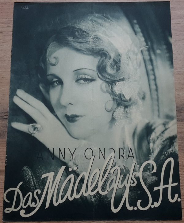 1382: Das Mädchen aus USA ( Carl Lamac ) Anny Ondra, Bruno Ziener, Margarete Kupfer, Alice Hechy, Yvette Darnvs, Gaston Jacquet, Josef Rovensky,