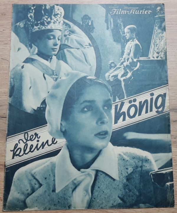 2119: Der kleine König ( Julien Duvivier ) Robert Lynen, Jean Toulout, George, Herbert Prelier, Julien Clement, Camilla Bert, Camus, Marcel Carpentier, Maurice Schultz, Lonis Vasseur, Arlette Marchal,