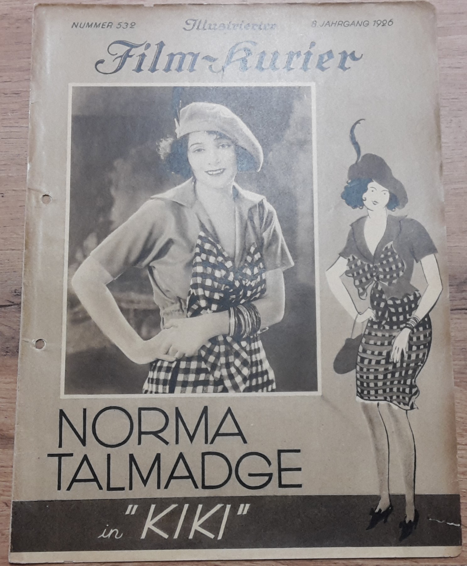 532: Kiki ( Clarence Brown ) Norma Talmadge, Ronald Colman, Gertrude Astor, Marc Mac Dermott, Georg K. Arthur,