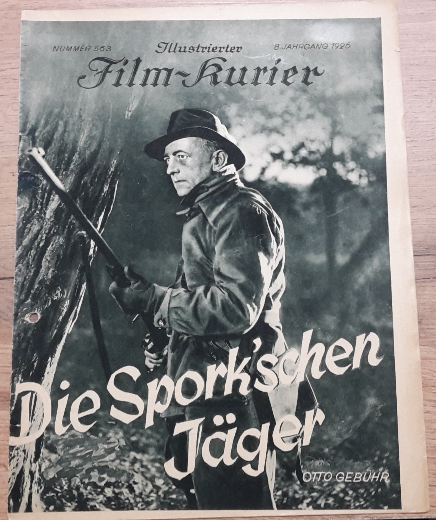 563: Die Sporkschen Jäger ( Wilderer ) ( Richard Skowronnek ) Otto Gebühr, Walter Rilla, Albert Steinrück, Grete Mosheim, Anton Pointner, Hedwig Wangel, Fritz Alberti, Elsa Wagner,