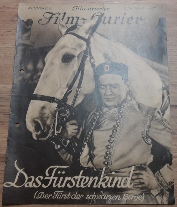 639: Das Fürstenkind ( Der Fürst der schwarzen Berge ) ( Viktor Leon ) Harry Liedtke, Vivian Gibson, Evi Eva, Louis Lerch, Adolphe Engers, Iwa Wanja, Teddy Bill,