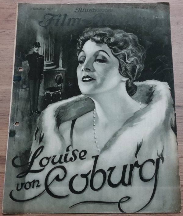 640: Louise von Coburg ( Adolf Sommerfeld ) Erna Morena, Rudolf Basil, Eugen Neufeld, Helene Laterböck, Minje van Gooten, Bernhard Frankel,