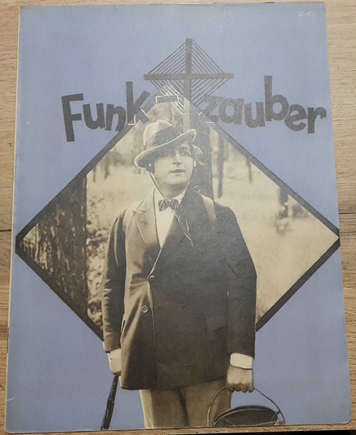 714: Funk Zauber ( Rundfunk Wellen ) ( Richard Oswald ) Werner Krauss, Xenia Desni, Margarete Kupfer, Gert Briese, Anton Pointner, Fern Andra, Alfred Braun, Fritz Kampers,