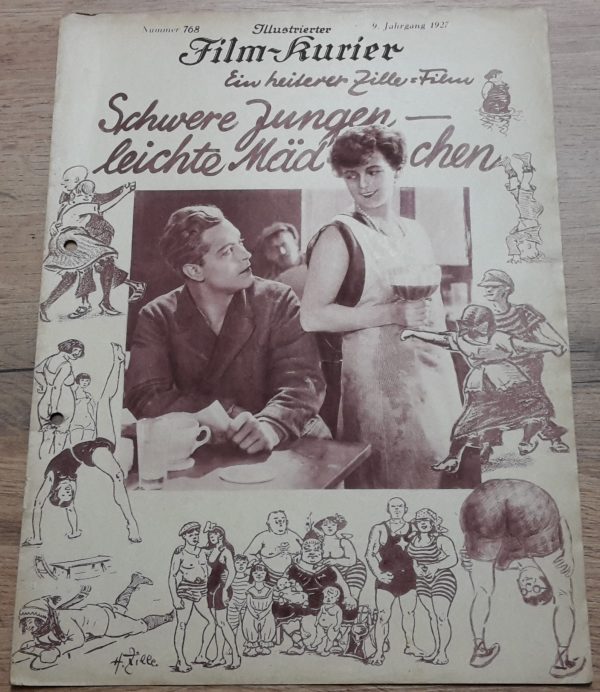 768: Schwere Jungen - leichte Mädchen (Carl Boese ) Eugen Burg, Gustav Fröhlich, Lissy Arna, Fritz Kampers, Gottfried Hagedorn, Renate Brausewetter, Bernd Aldor, Carl Falkenberg, Else Reval,
