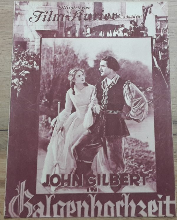 784: a: Galgenhochzeit ( King Vidor ) John Gilbert, Eleanor Boardman, Roy d´Arcy, Lionel Belmore, Emily Fitzroy, George K. Arthur, Arthur Lubin, Karl Dane,