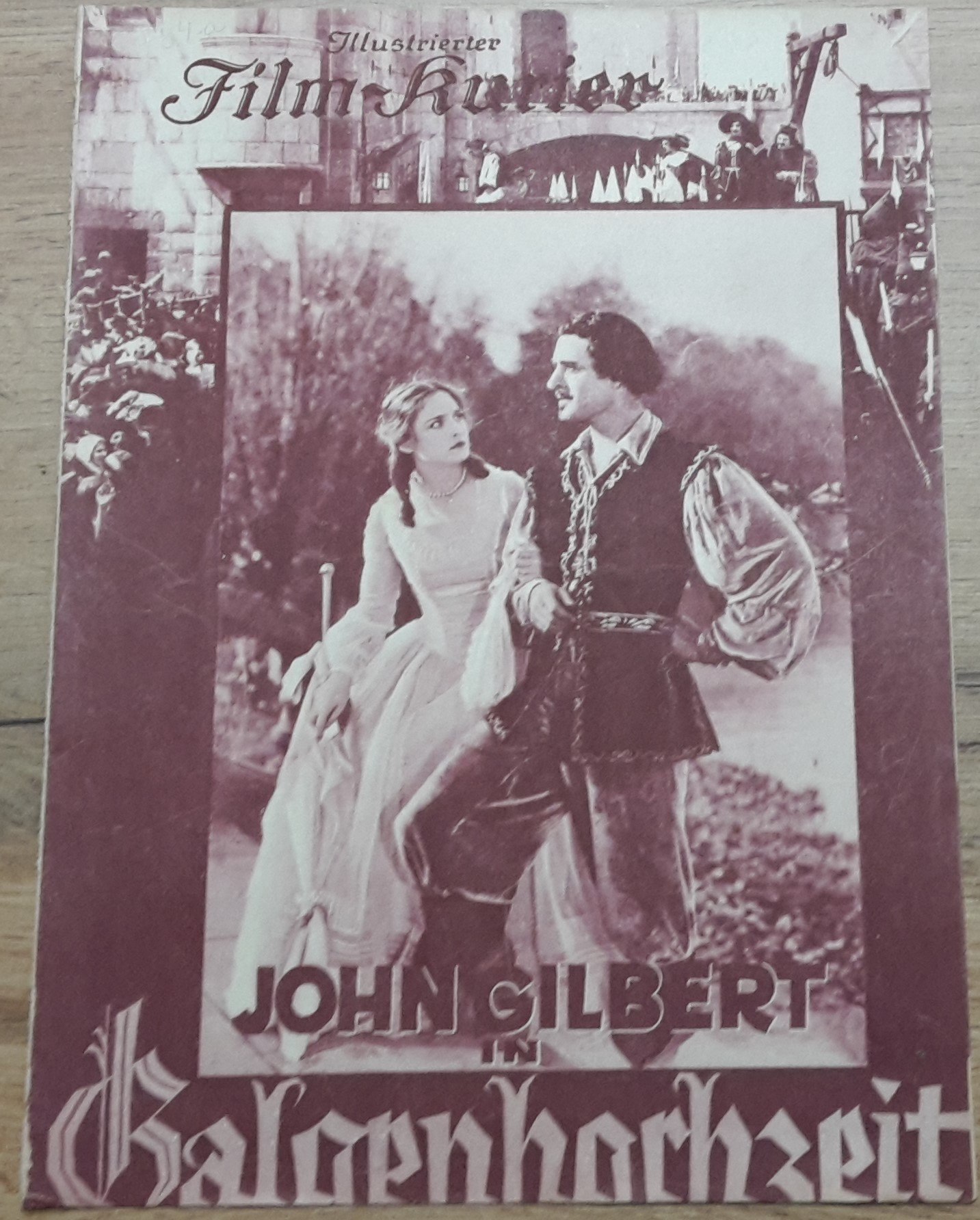 784: a: Galgenhochzeit ( King Vidor ) John Gilbert, Eleanor Boardman, Roy d´Arcy, Lionel Belmore, Emily Fitzroy, George K. Arthur, Arthur Lubin, Karl Dane,