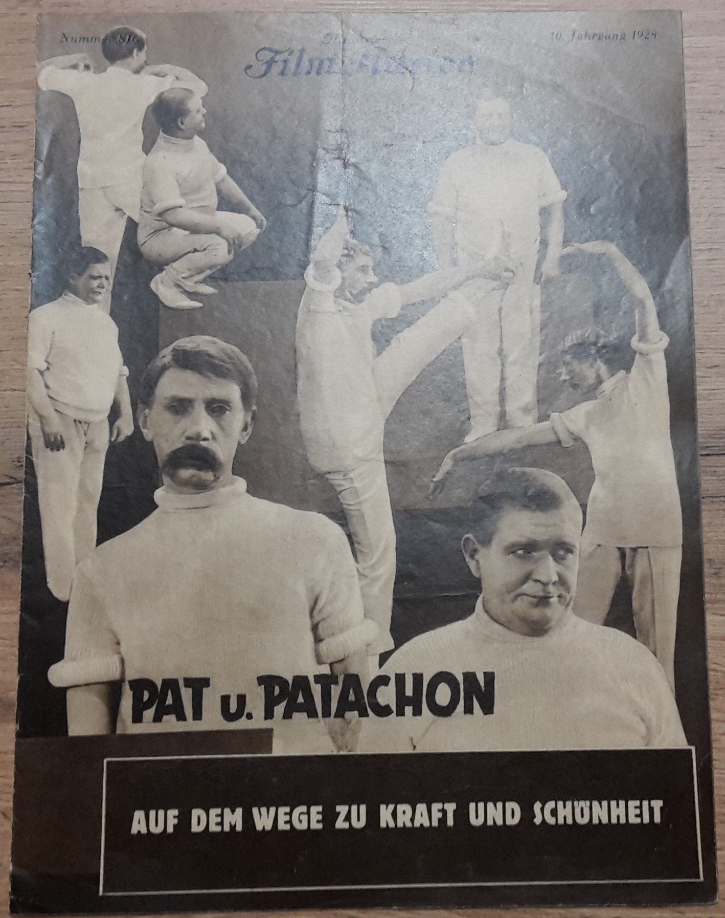 816: Auf dem Wege zu Kraft und Schönheit ( Lau Lauritzen ) Pat und Patachon