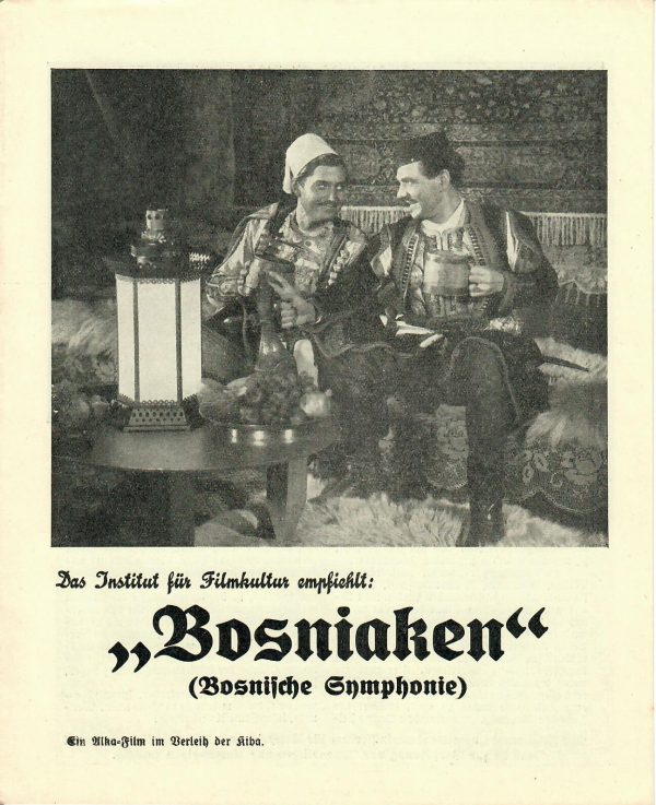 Bosniaken ( Bosnische Symphonie ) ( Bosnien ) Willy Eichberger, Brigitte Horney, Attila Hörbiger, Willy Schur,