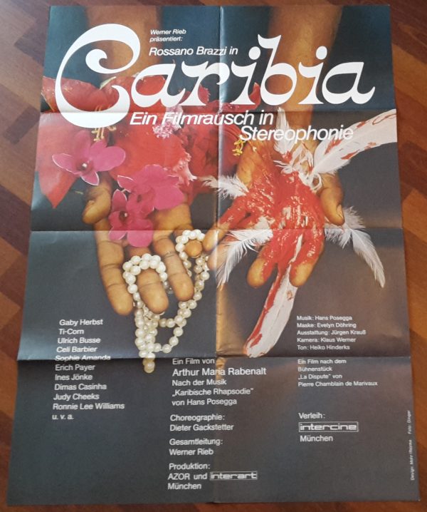 Caribia Ein Filmrausch in Stereophonie ( Arthur Maria Rabenalt ) Rossano Brazzi, Gaby Herbst ( A 1 )
