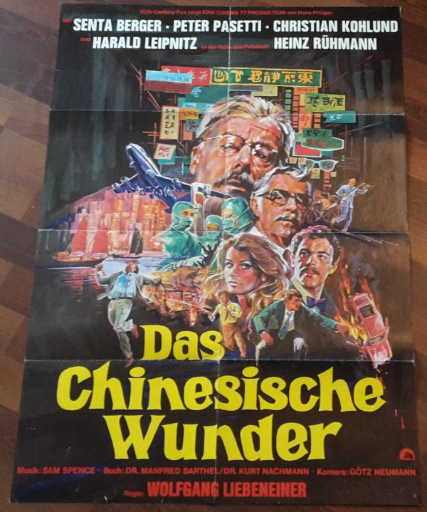Das Chinesische Wunder ( Wolfgang Liebeneiner ) Heinz Rühmann, Senta Berger, Harald Leibnitz, Peter Pasetti, Christian Kohlund ( A 1 )