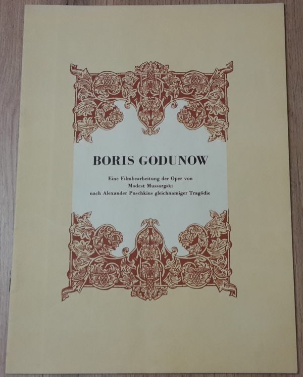 Borsis Godunow ( Modest Mussorrgsky ) ( Alexander Puschkin ) Alexander Pirogow, N. Chanajew,