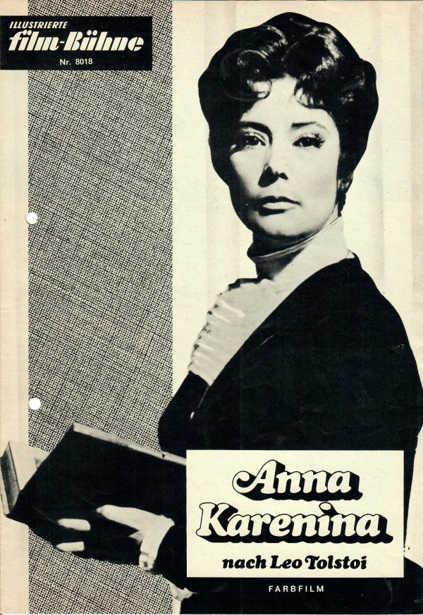 8018: Anna Karenina ( Leo Tolstoi ) Tatjana Samoilowa, Nikolai Grizenko, Wassili Lanowoi, Juri Jakowlew,
