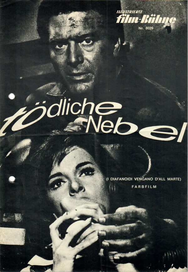 8029: Tödliche Nebel ( IDiafanoidi Vengano D´all Marte ) (Anthony Dawson ) Franco Nero, Lisa Gastoni, Toni Russel, Michel Lemoine,