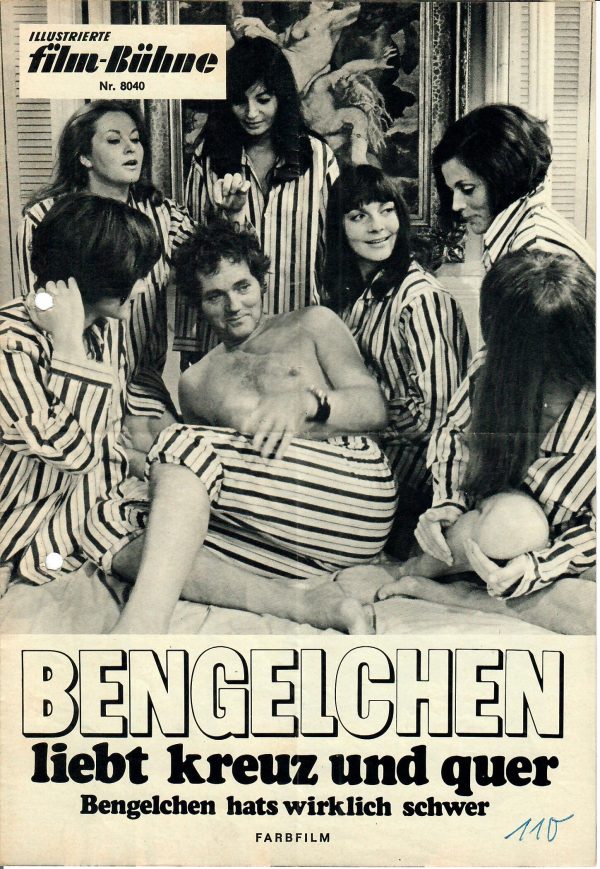8040: Bengelchen liebt kreuz und quer Bengelchen hats wirklich schwer ( Marran Gosov ) Harald Leipnitz, Sybille Maar, Renate Roland, Marianne Wischmann, Monika Lundi, Jana Novakowa,