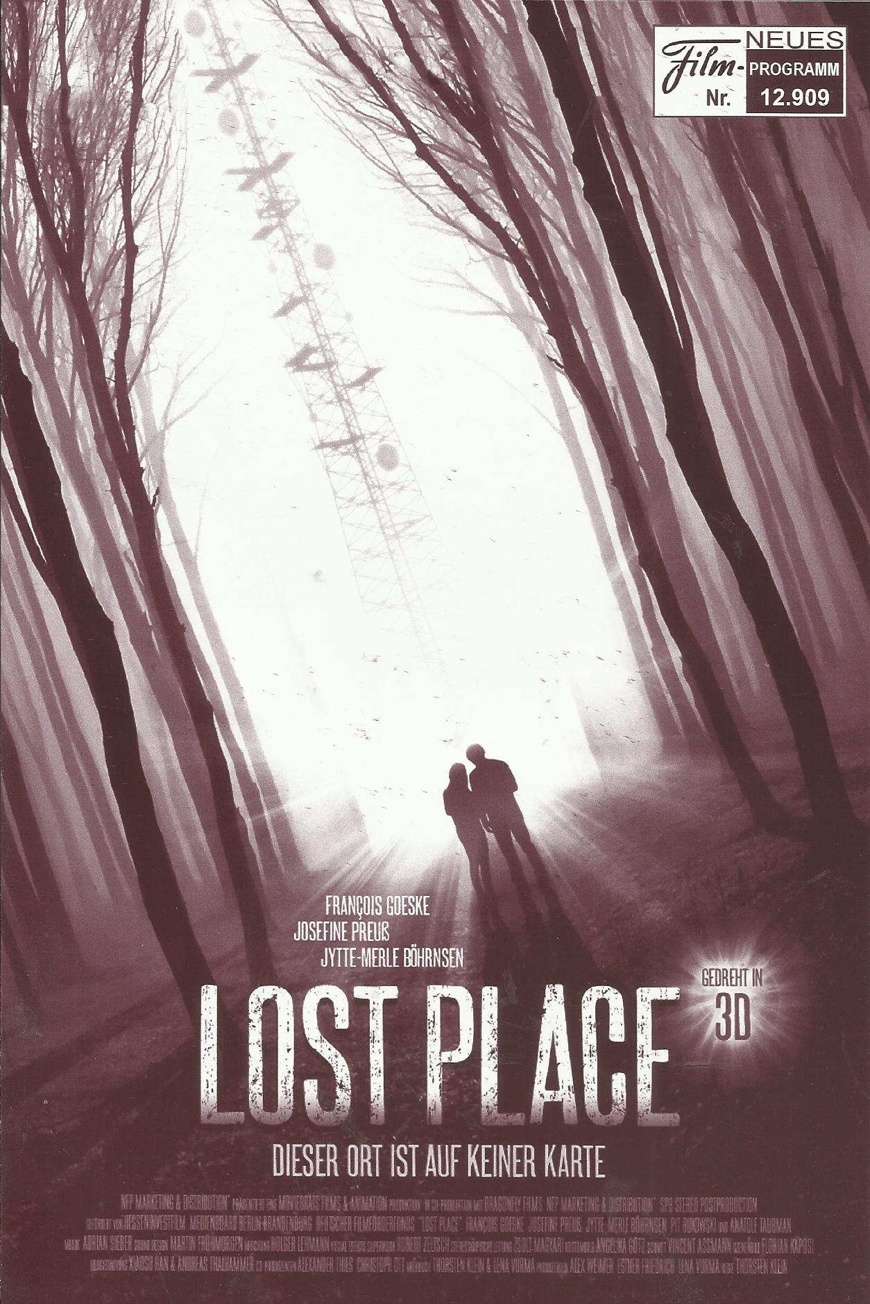12909: Lost Place ( Thorsten Klein ) Francois Goeske, Josefine Preuß, Jytte-Merle Böhrnsen, Pit Bukowski, Anatole Taubman, Björn Bugri, Georg Kammerer, Rike Eckermann