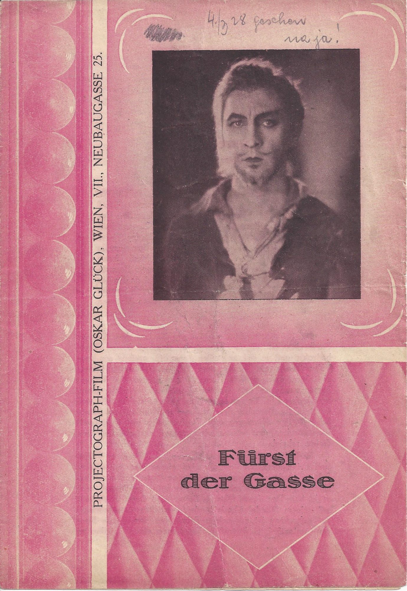 Kivur: Fürst der Gasse ( Der Bettelpoet ) John Barrymore, Conrad Veidt, Marceline Day, Slim Summerville,